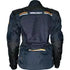 Chamarra Moto Dama Ht Cypher Larga, Color Azul Navy / Negro